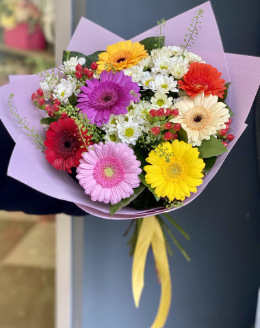 Букет с герберами — Цветочный король