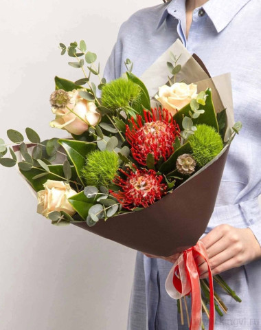 Букет &quot;Тайный сад&quot; — Цветочный король