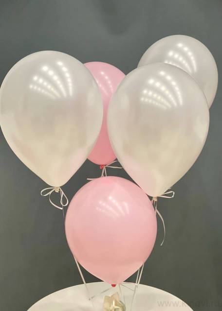 Связка из 5 латексных шаров