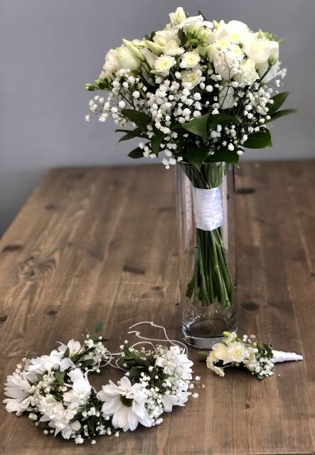 Букет"Магия белого"