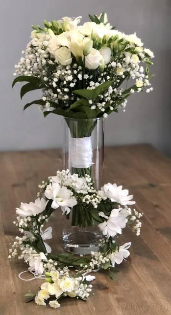 Букет"Магия белого"