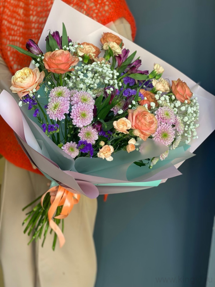 Букет Цветущий сад. Цветы Владивосток фото 1 &mdash; Цветочный король