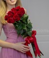 11 красных роз Explorer. Цветы Владивосток фото 2 — Цветочный король