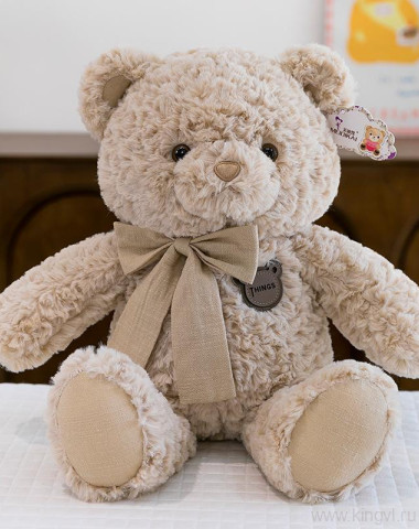 Мишка с бантом  50см &mdash; Цветочный король