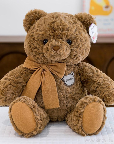 Мишка с бантом  50см &mdash; Цветочный король