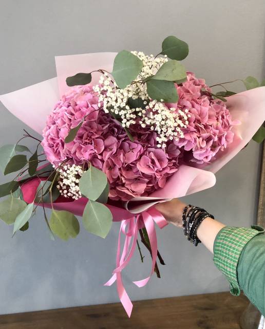Букет "Для тебя" из гортензии