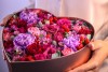 Цветочное сердце "Искусство любви"  . Цветы Владивосток фото 2 — Цветочный король