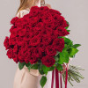 Букет из 51 красной розы (70см). Цветы Владивосток фото 1 — Цветочный король
