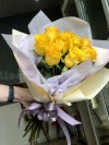 Букет из  желтых роз. Цветы Владивосток фото 3 — Цветочный король
