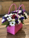 Цветочная сумочка. Цветы Владивосток фото 3 — Цветочный король
