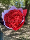 Букет из 21 розы . Цветы Владивосток фото 3 — Цветочный король