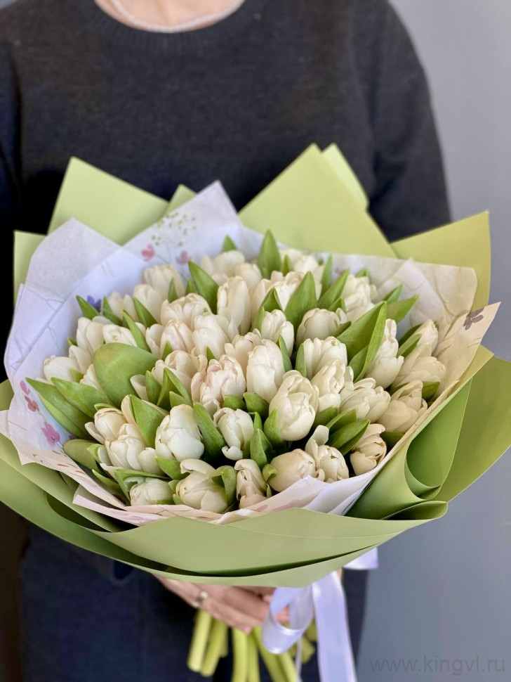 Букет из тюльпанов. Цветы Владивосток