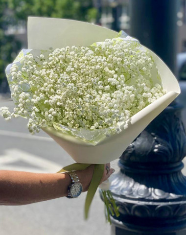 Букет из 3  гипсофил — Цветочный король