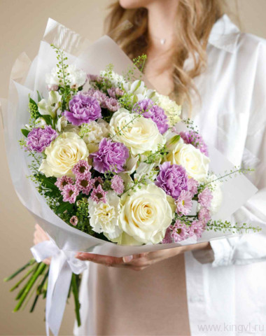 Букет &quot;Лавандовые сны&quot; — Цветочный король