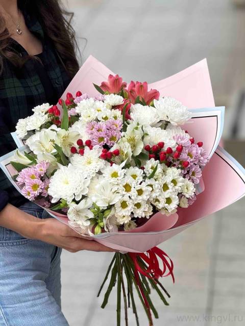 Букет "Ванильные облака"