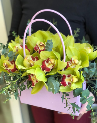 Композиция орхидеи  — Цветочный король