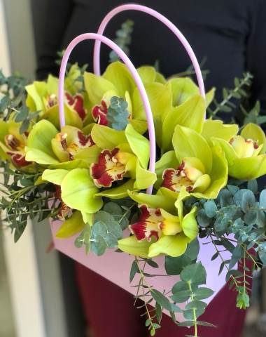 Композиция орхидеи  — Цветочный король