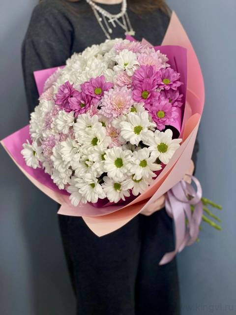 Букет из хризантем