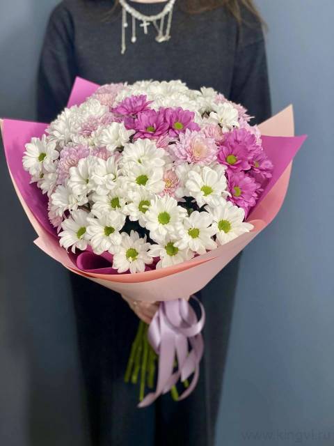 Букет из хризантем