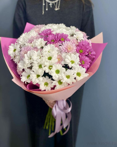 Букет из хризантем &mdash; Цветочный король