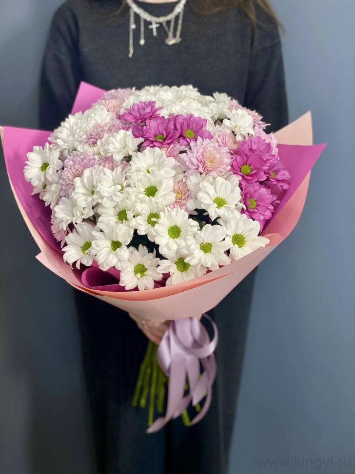 Букет из хризантем. Цветы Владивосток