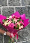 Букет для Любимой из кустовой розы . Цветы Владивосток фото 1 — Цветочный король