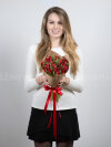 Букет из красных тюльпанов. Цветы Владивосток фото 3 — Цветочный король