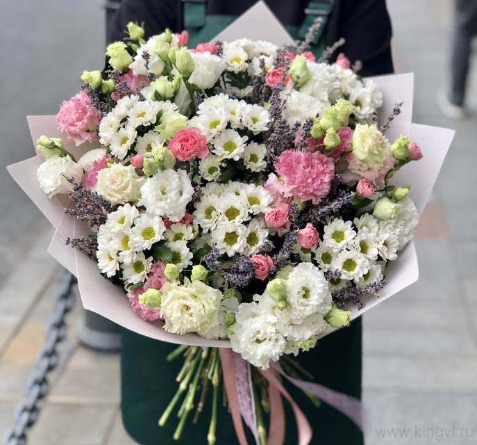 Букет с лавандой "Притяжение"