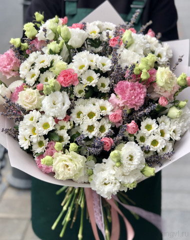 Букет с лавандой &quot;Притяжение&quot; — Цветочный король