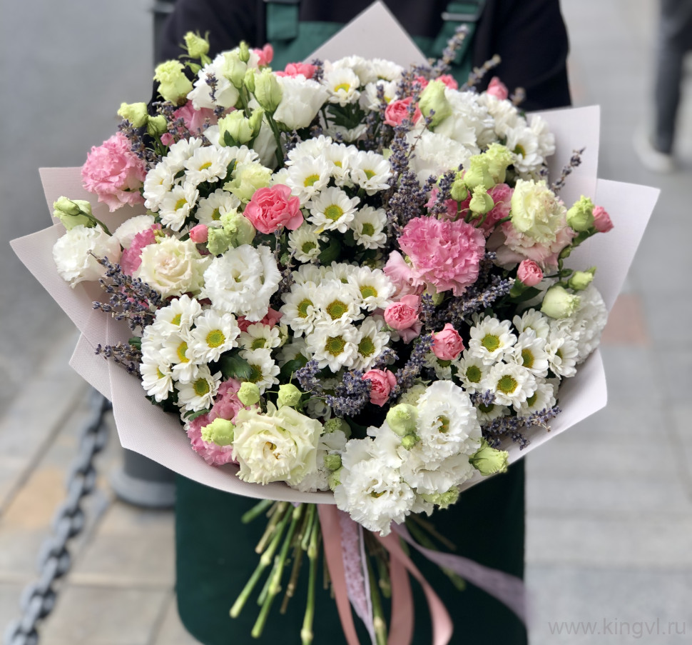 Букет с лавандой 