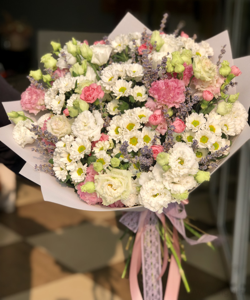 Букет с лавандой 