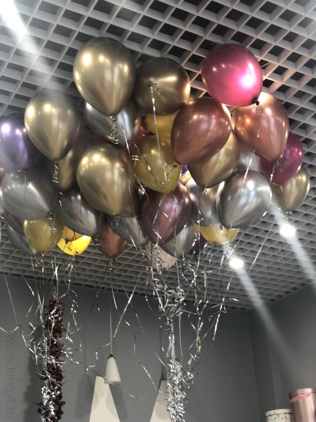 Букет из 50 латексных шаров