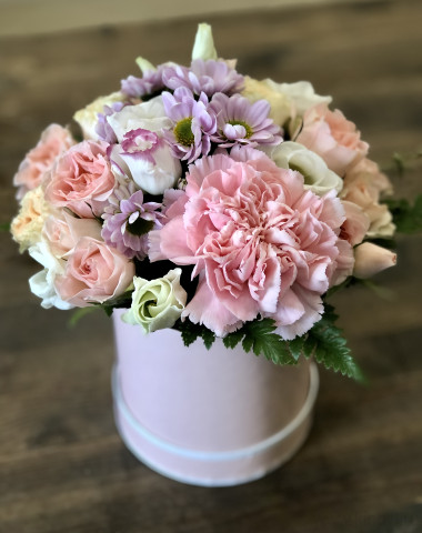 Композиция в коробочке&quot;Нежный ангел&quot; — Цветочный король