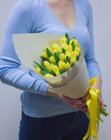 Очарование весны Тюльпаны 25 шт &mdash; Цветочный король