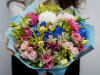Букет из гортензии, орхидей и эустомы. Цветы Владивосток фото 2 — Цветочный король