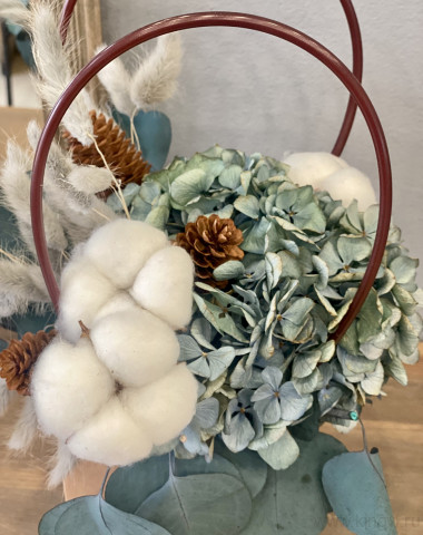 Сумочка с гортензией — Цветочный король