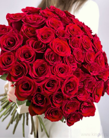 Букет из 51 красной розы  — Цветочный король