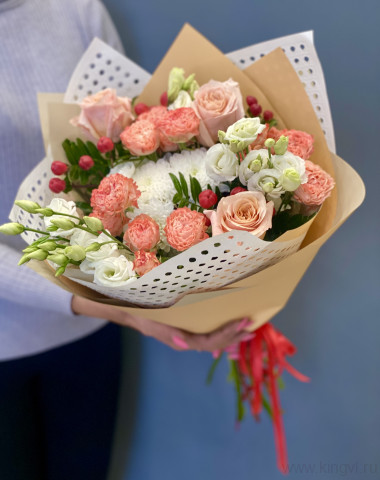 Букет " Весенний шепот" &mdash; Цветочный король