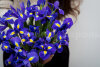 Монобукет из 15 ирисов. Цветы Владивосток фото 2 — Цветочный король