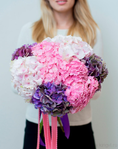 Охапка гортензий — Цветочный король
