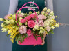 Сумочка " Радость". Цветы Владивосток фото 2 &mdash; Цветочный король