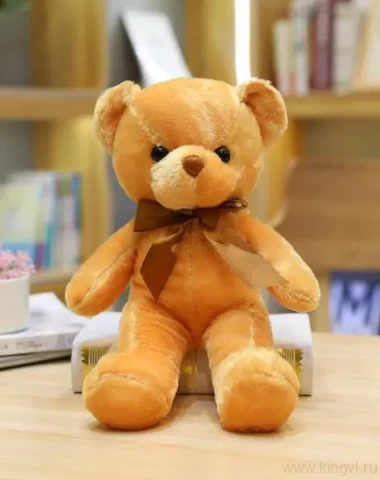 Плюшевый мишка 35см &mdash; Цветочный король