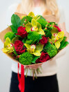 Букет из роз и орхидей. Цветы Владивосток фото 4 — Цветочный король