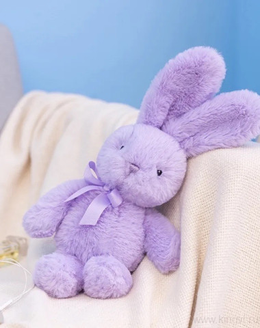 Плюшевый зайка 25см — Цветочный король