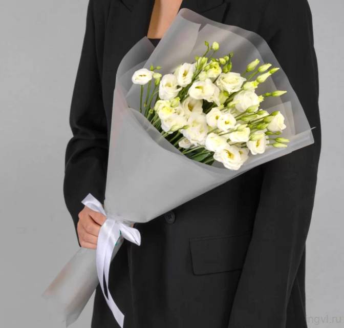 Букет белых эустом