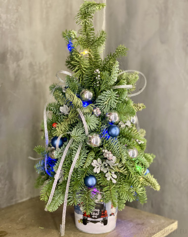 Елочка "Зимняя магия" &mdash; Цветочный король