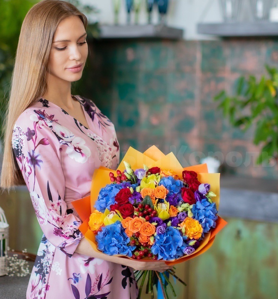Поцелуй лета. Цветы Владивосток фото 1 — Цветочный король