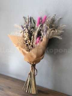 Мини- букет из сухоцветов . Цветы Владивосток