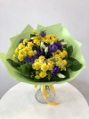 Букет из хризантемы и эустомы. Цветы Владивосток фото 3 — Цветочный король
