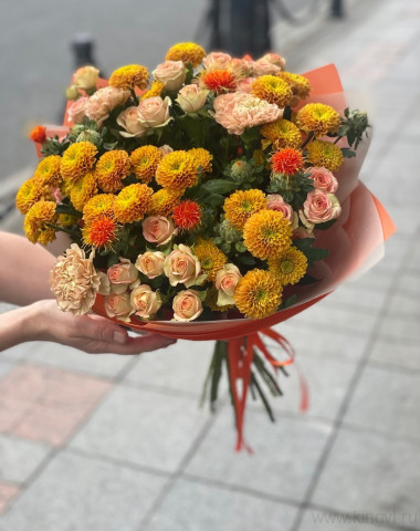 Букет Солнечный день &mdash; Цветочный король